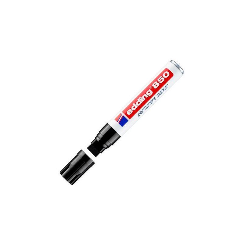 Pack De 5 Unidades Edding Marcador Permanente 850 Negro
