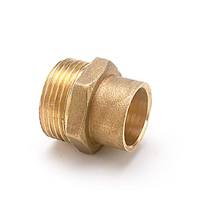 Pack De 5 Unidades - Entronque M 243 1/2 " X 18 Mm Latón