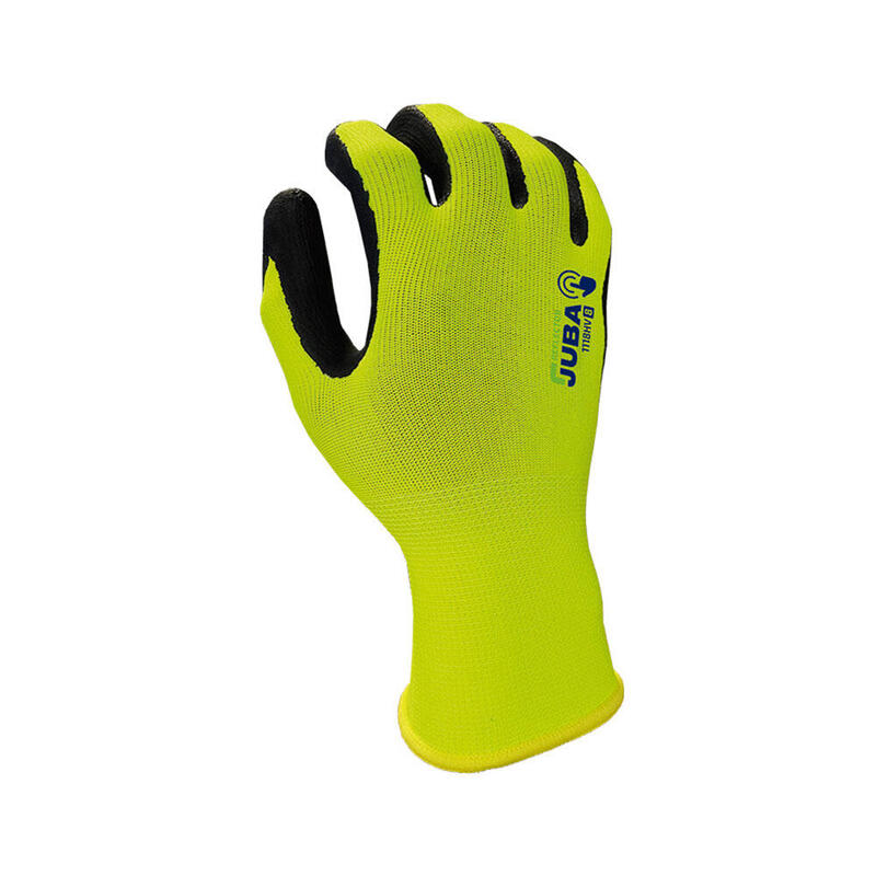 Pack De 5 Unidades - Guante Eco-Nit Foam Dorso Alta Visib. T11. Juba