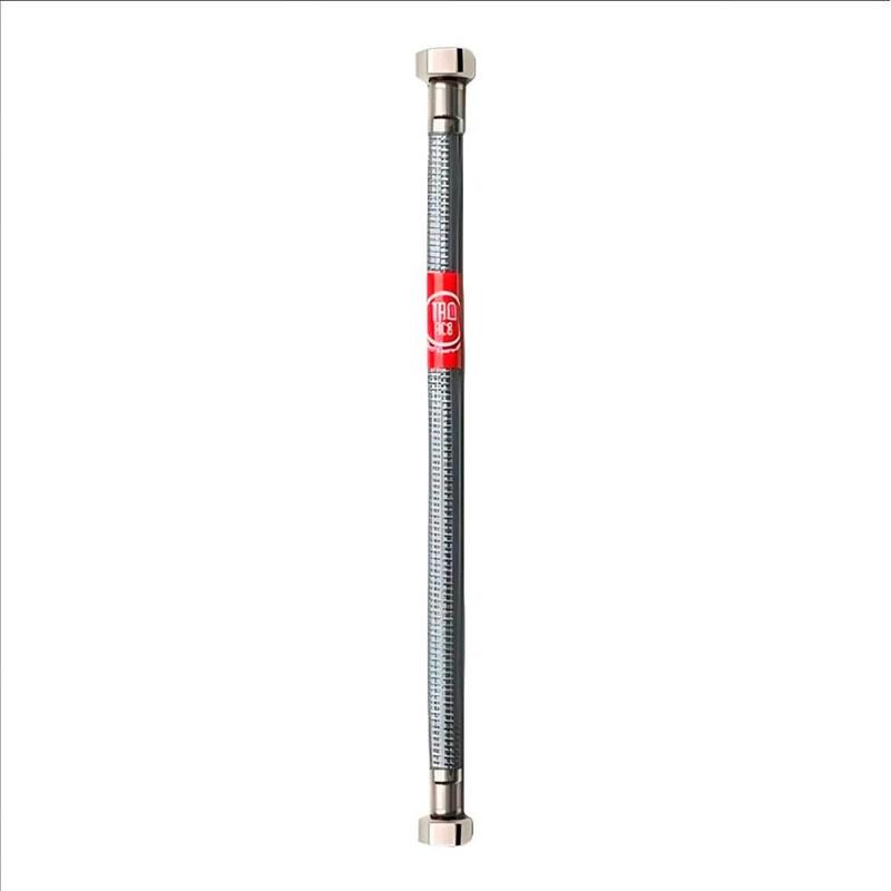Pack De 5 Unidades - Latiguillo Flexible Inoxidable M-H 3/8 Pulg, 50 Cm