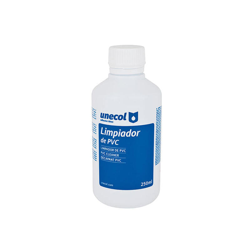 Pack De 5 Unidades - Limpiador Pvc, Botella Plástico 250 Ml
