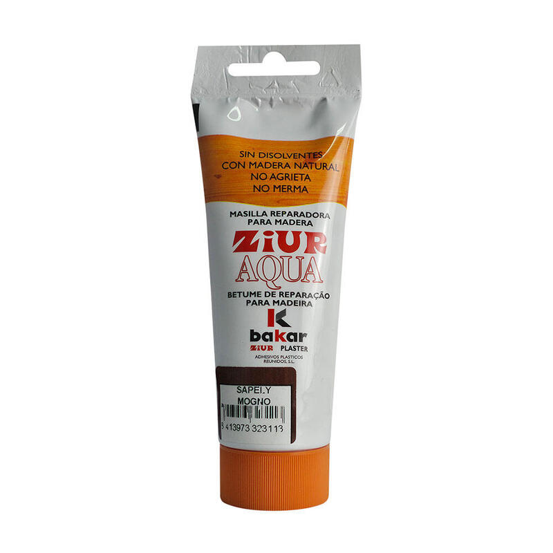 Pack De 5 Unidades - Masilla Reparadora Para Madera Ziur Aqua 150 Gr. Color Sapely