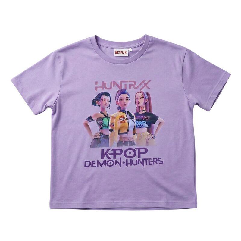 Pack De 5 Unidades - Netflix Camiseta Huntrix Kpop Demon Hunters