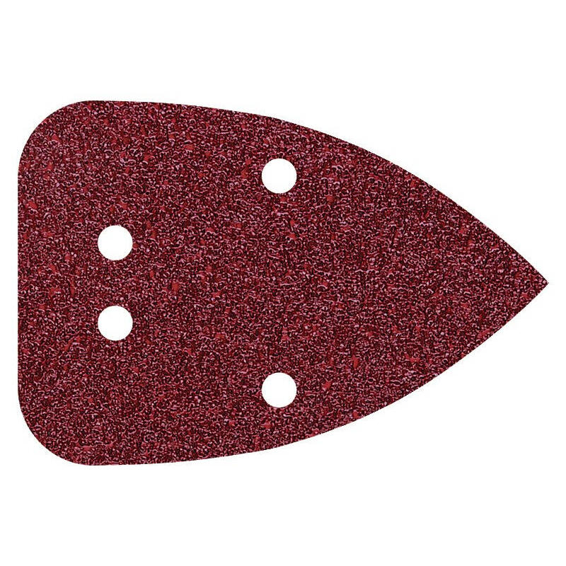 Pack De 5 Unidades Pack 10 Hojas De Lijar Adhesivas , Corindón Grano 80,120,240 Perforadas 96x136mm 1756000 Wolfcraft
