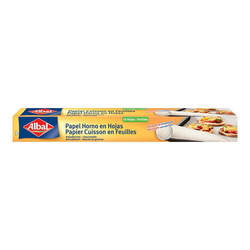 Pack De 5 Unidades - Papel De Horno 16 Hojas