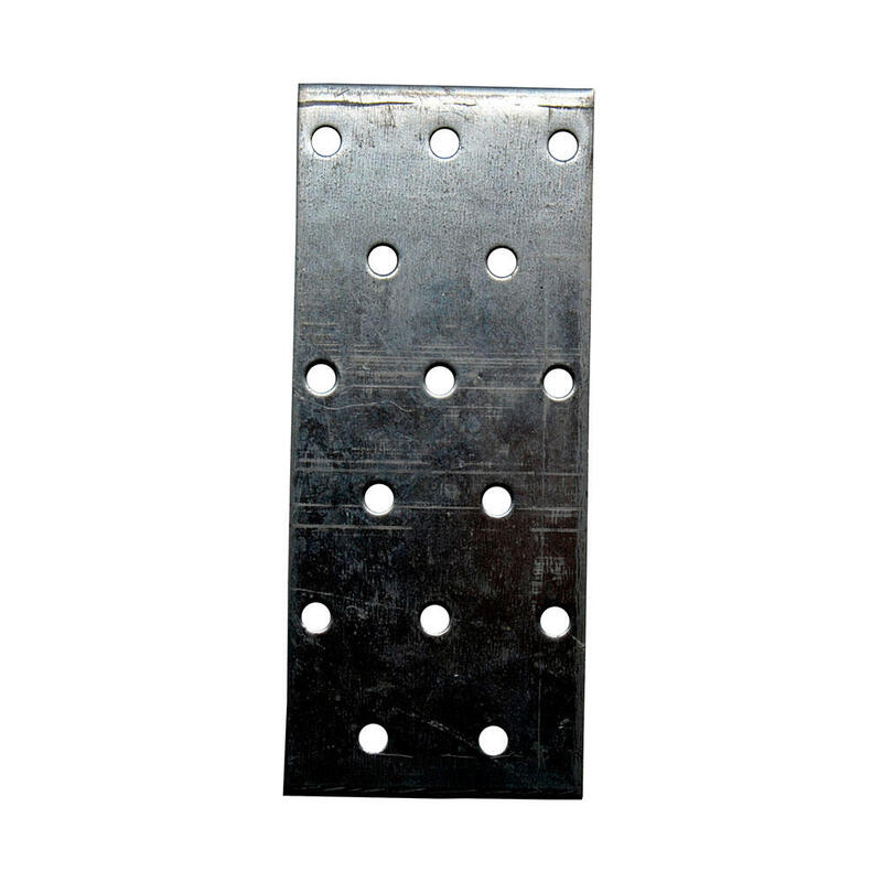 Pack De 5 Unidades - Placa Pesante Plc09 Zincado 160 X 50 Mm