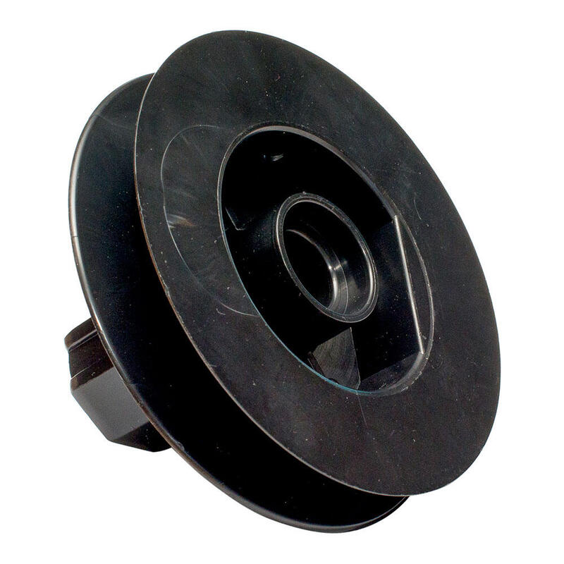 Pack De 5 Unidades - Polea Plastico Pr21 Negro Para Rodamiento Cinta 18 Mm