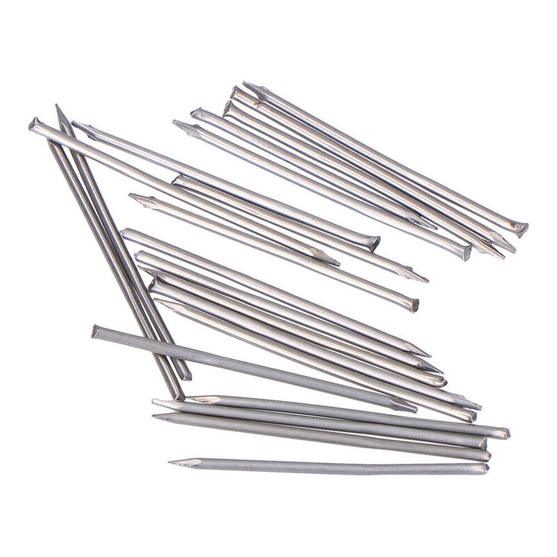 Pack De 5 Unidades - Punta Aguja Acero Para Tapeta 2,5 Cm, Pack 100 Uds