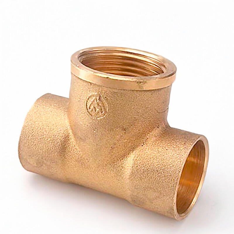 Pack De 5 Unidades - Te Hembra 130 1/2" X 15 Mm Latón