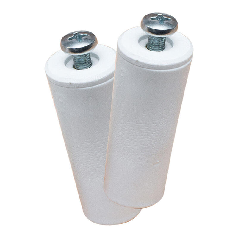 Pack De 5 Unidades - Tope Persiana Pr08, Blanco 60 Mm 2 Unidades