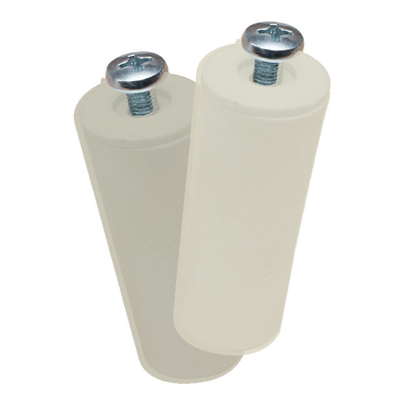 Pack De 5 Unidades - Tope Persiana Pr08, Marfil 60 Mm 2 Unidades