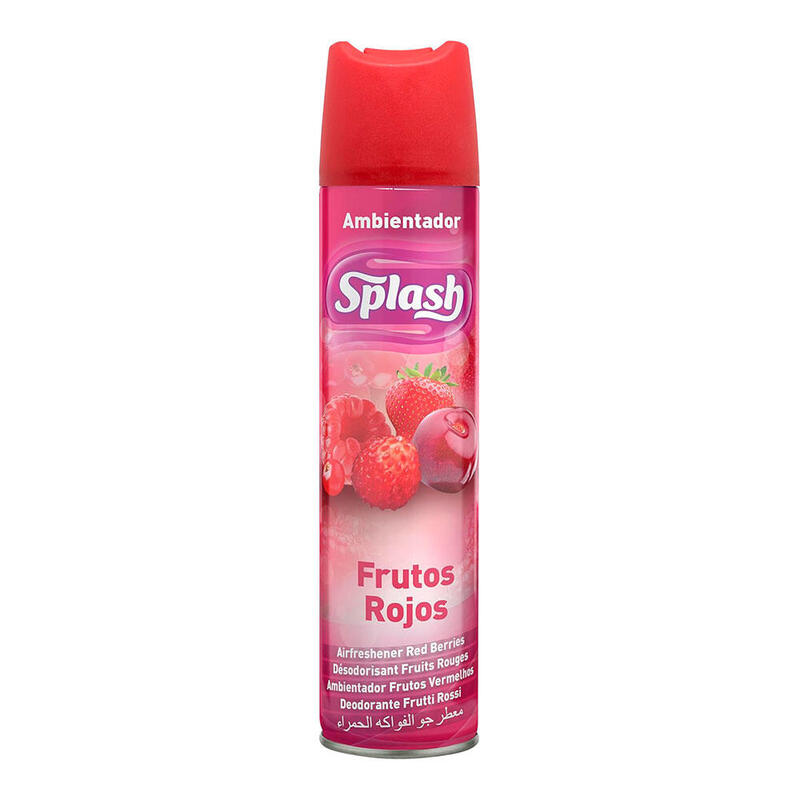 Pack De 6 Unidades - Ambientador Frutos Rojos Spray 300 Ml