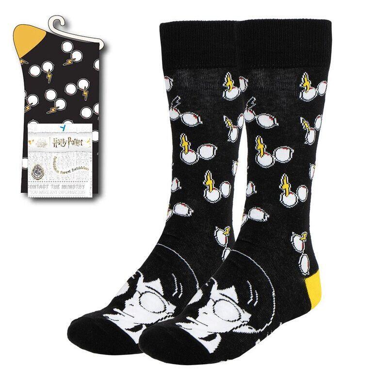 Pack De 6 Unidades - Calcetines Harry Potter Adulto