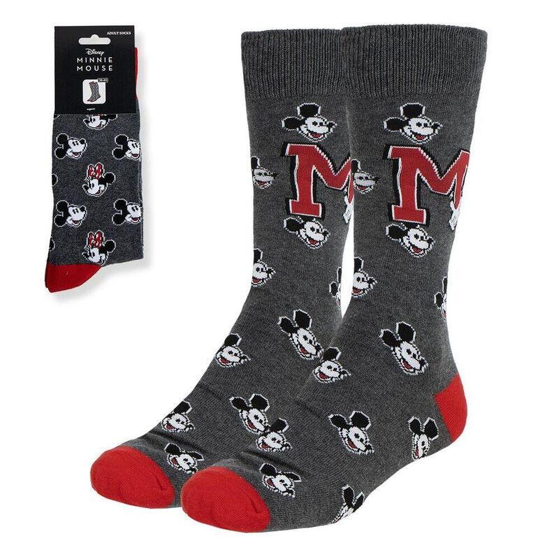 Pack De 6 Unidades - Calcetines Mickey Disney Adulto