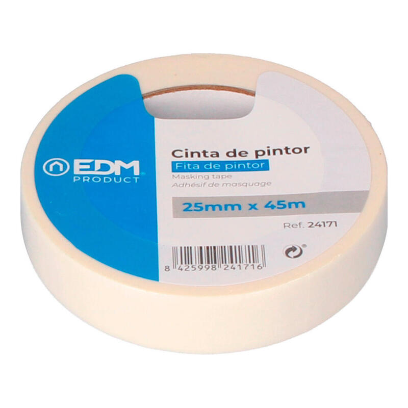 Pack De 6 Unidades - Cinta De Pintor "Kreep" 25 Mm X 45 M