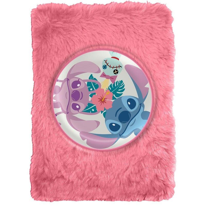 Pack De 6 Unidades - Cuaderno Peluche A5 Stitch Disney