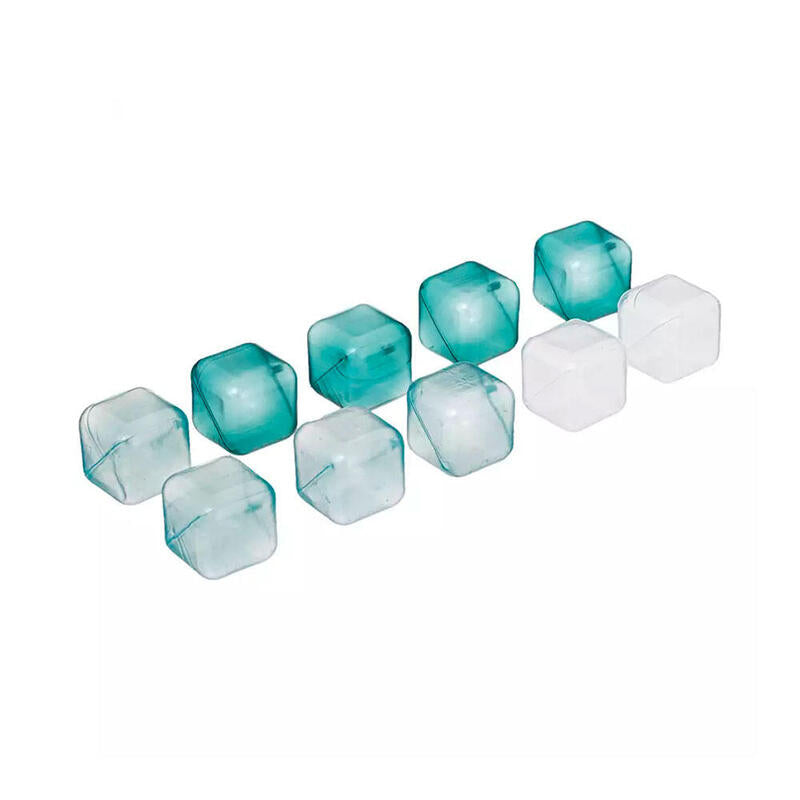 Pack De 6 Unidades - Cubitos De Plástico 2,5 X 2,5 X 2,5 Cm 10 Uds