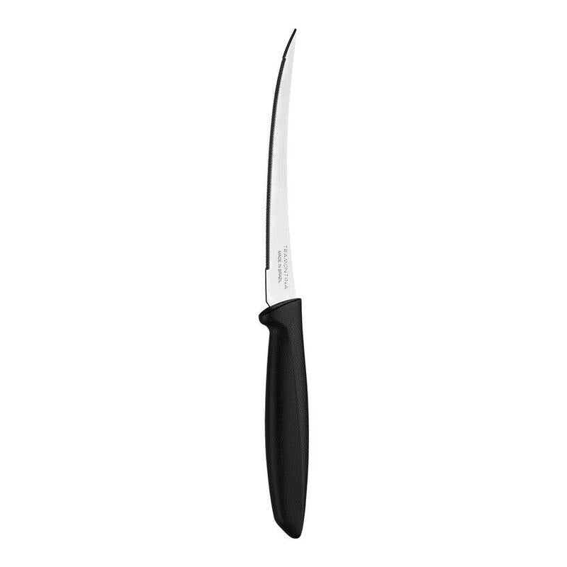 Pack De 6 Unidades - Cuchillo Para Tomates 5" Plenus Negro Tramontina