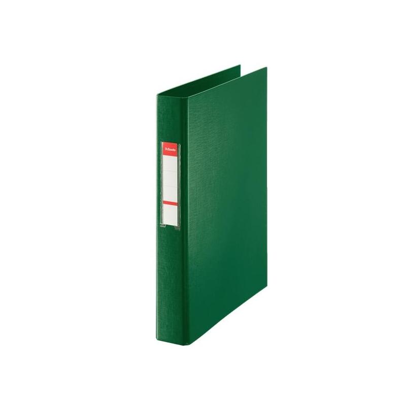 Pack De 6 Unidades Esselte Carpeta De Anillas - Formato Folio - Capacidad Para 190 Hojas - 2 Anillas De 25mm - Color Verde