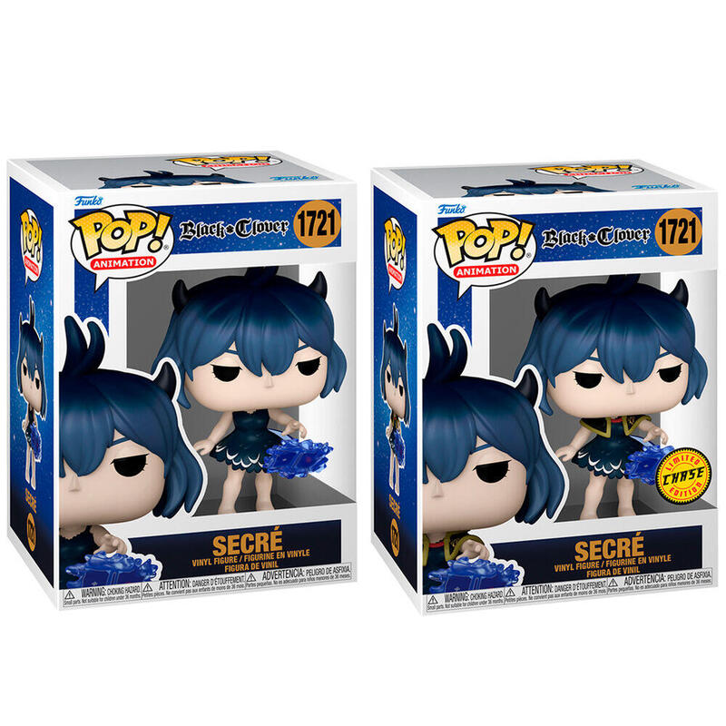 Pack De 6 Unidades - Figura Pop Black Clover Secre 5 + 1 Chase