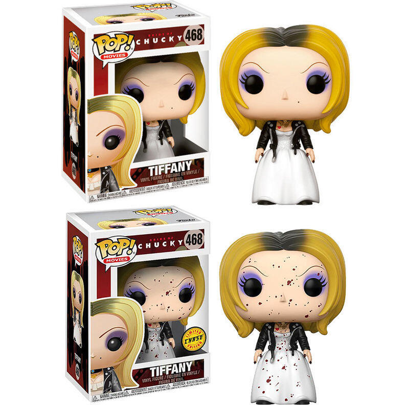 Pack De 6 Unidades - Figura Pop Bride Of Chucky Tiffany 5 + 1 Chase
