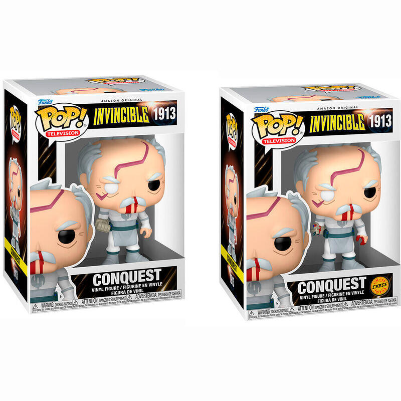 Pack De 6 Unidades - Figura Pop Invincible Conquest 5 + 1 Chase
