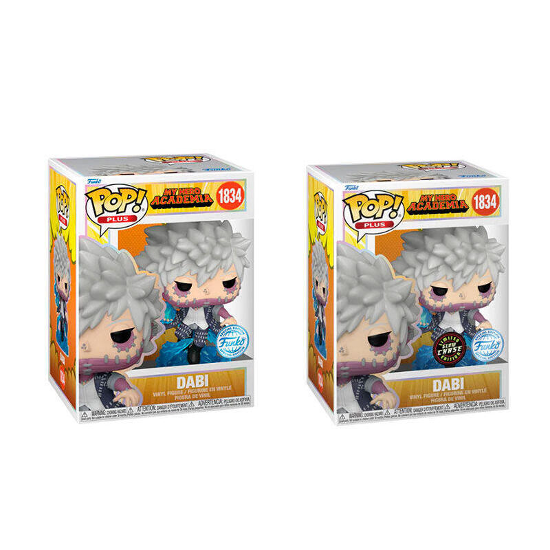 Pack De 6 Unidades - Figura Pop My Hero Academia Dabi 5 + 1 Chase Exclusive