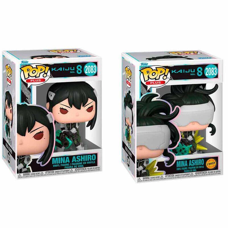 Pack De 6 Unidades - Figura Pop Plus Kaiju No. 8 Mina Ashiro 5 + 1 Chase