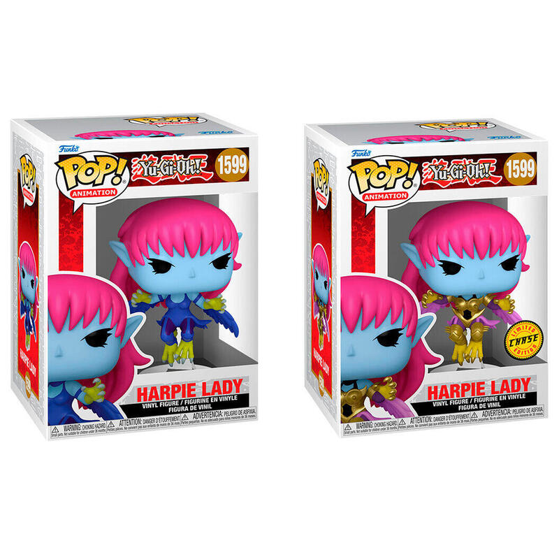 Pack De 6 Unidades - Figura Pop Yu-Gi-Oh! Harpie Lady 5 + 1 Chase