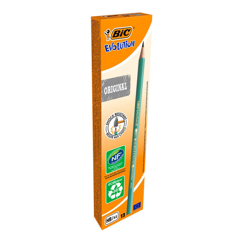 Pack De 6 Unidades - Lápiz Evolution Hb 2 Caja 12 Uds