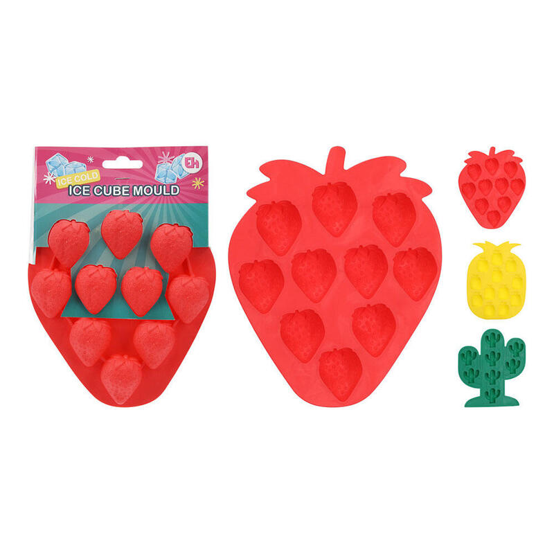Pack De 6 Unidades - Molde Para Cubitos De Hielo Con Forma De Vegetales