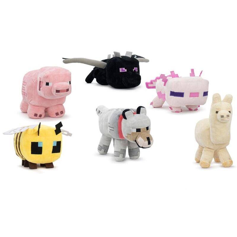 Pack De 6 Unidades - Peluche Minecraft 30cm Surtido