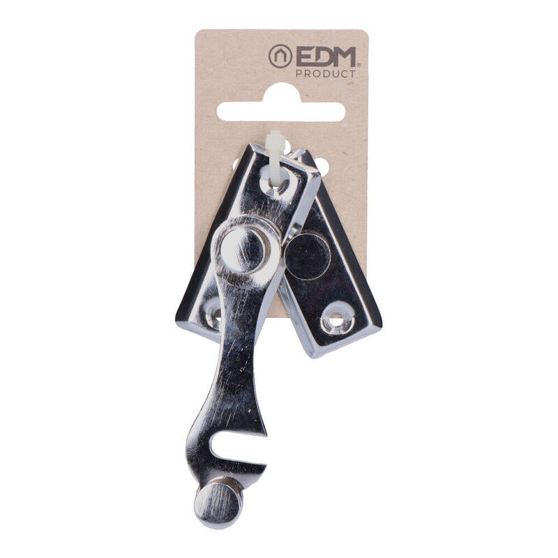 Pack De 6 Unidades - Pestillo Derecho Hierro Cromo 6cm