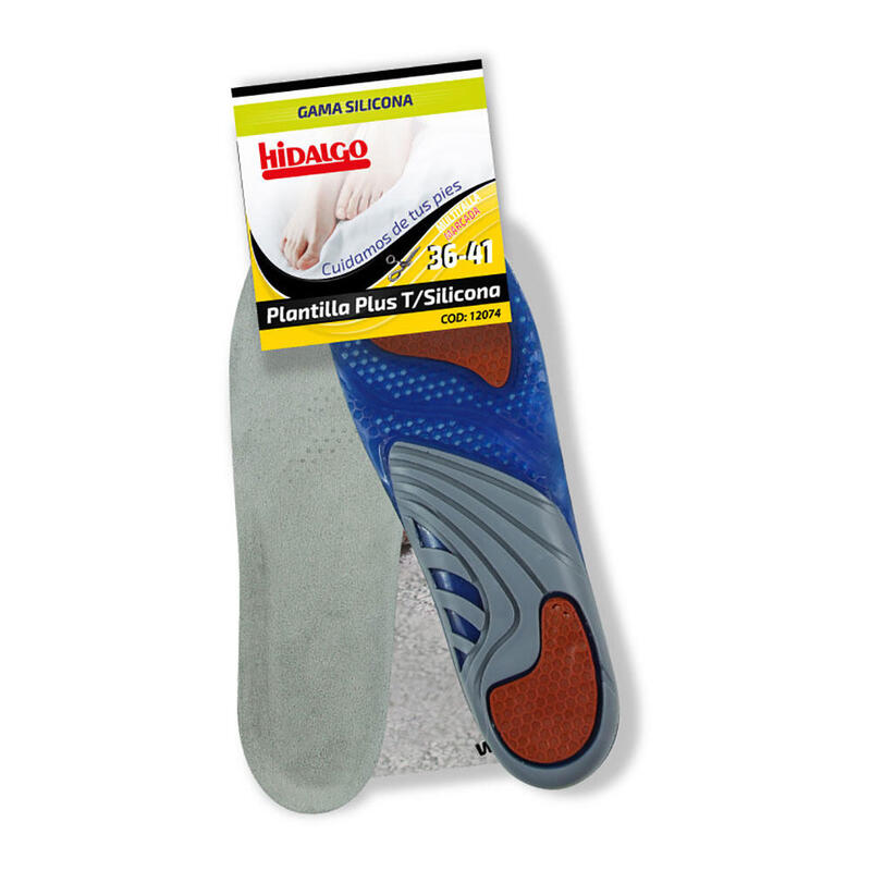 Pack De 6 Unidades - Plantilla Para Calzado Plus Silicona T:36-41 Hidalgo