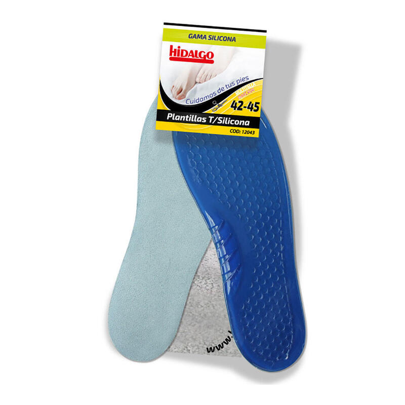 Pack De 6 Unidades - Plantilla Para Calzado Silicona T:42-45 Hidalgo