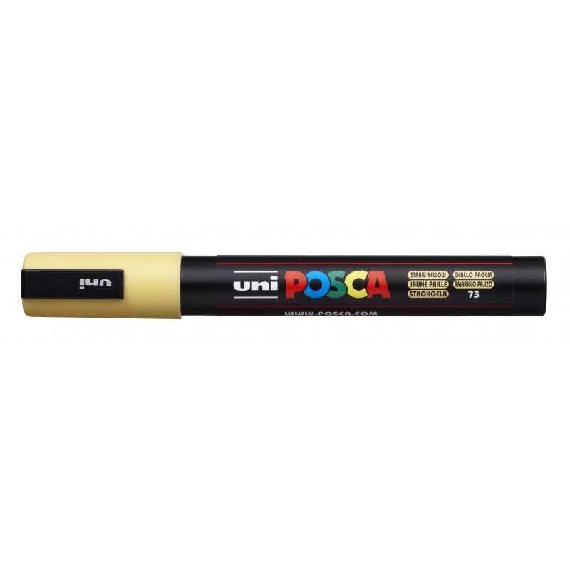 Pack De 6 Unidades Posca Pc-5m Marcador De Pintura - Punta De Poliester 1.8-2.5mm - Tinta Base Al Agua - Resistente A