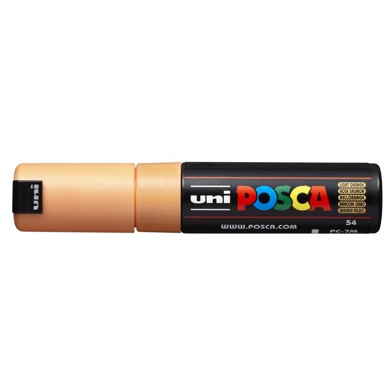 Pack De 6 Unidades Posca Pc-7m Marcador De Pintura - Punta De Bala 4.5-5.5mm - Tinta Base Al Agua - Resistente A La Luz