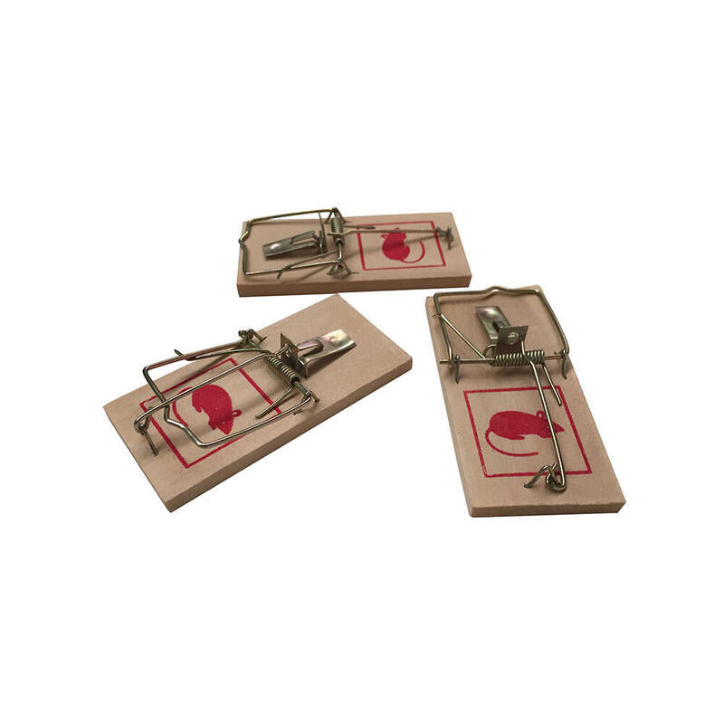 Pack De 6 Unidades - Ratonera De Plástico, 2 Uds
