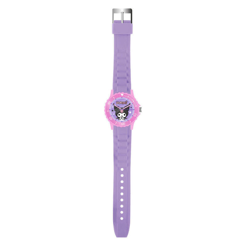 Pack De 6 Unidades - Reloj Analogico Kuromi Hello Kitty