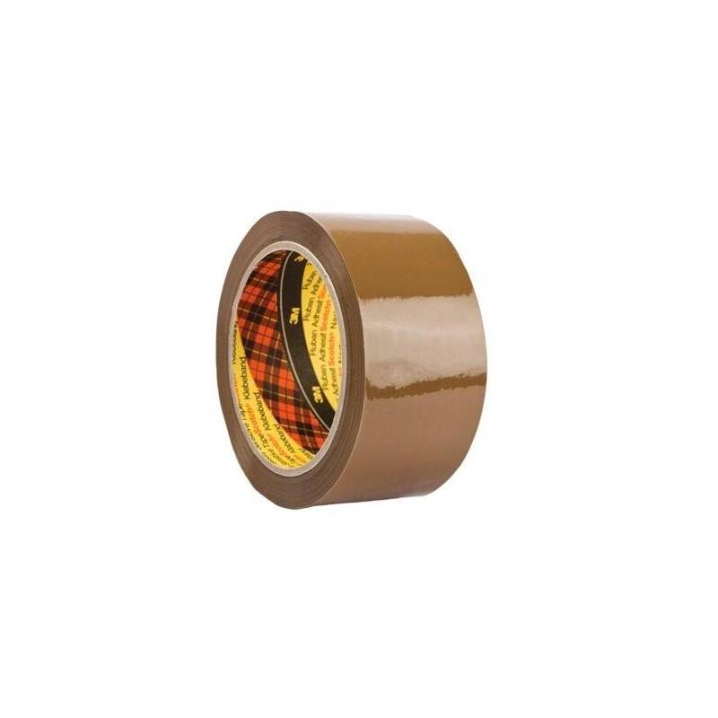 Pack De 6 Unidades Scotch 309 Precinto De Embalaje 50mm X 66m - Bajo Ruido - Marron