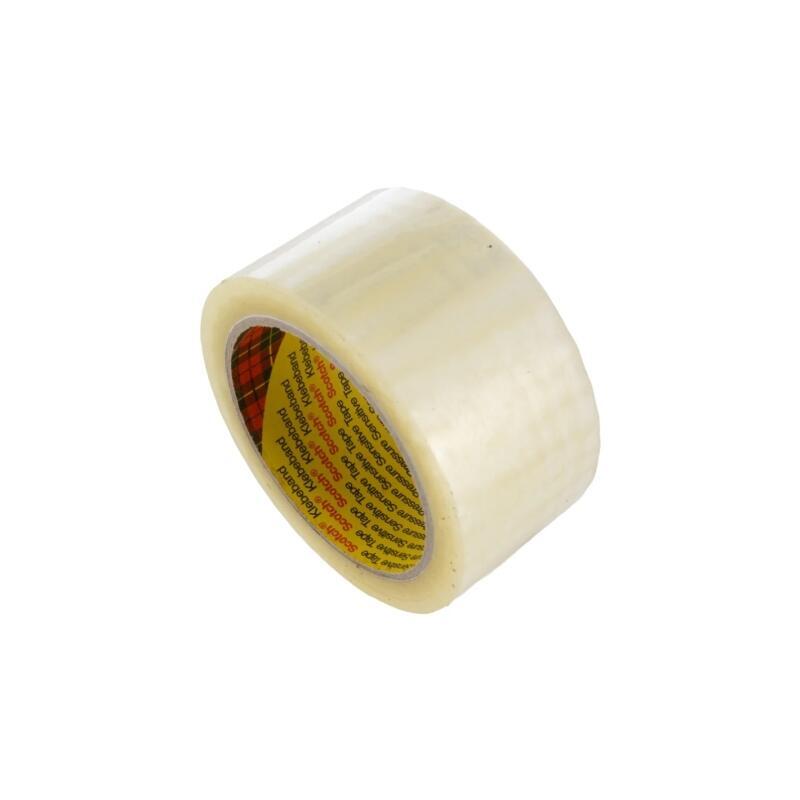 Pack De 6 Unidades Scotch 309 Precinto De Embalaje 50mm X 66m - Bajo Ruido - Transparente