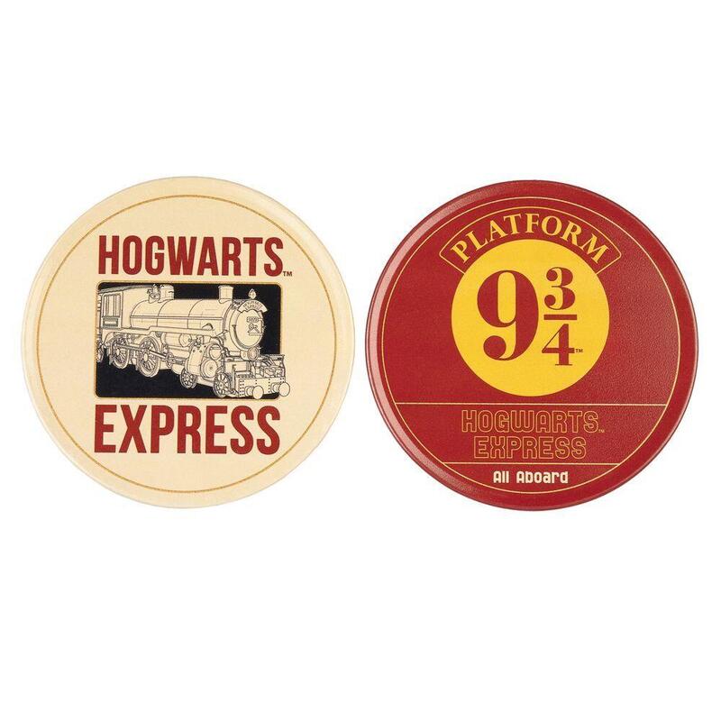 Pack De 6 Unidades - Set 2 Posavasos Plataforma 9 3/4 Harry Potter