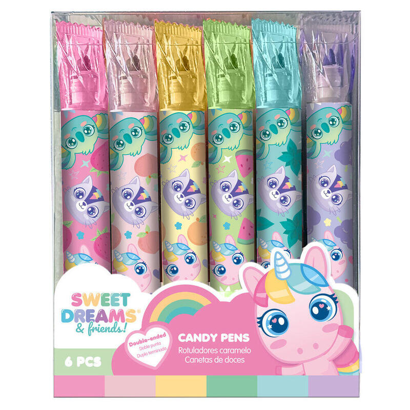 Pack De 6 Unidades - Set 6 Subrayadores Sweet Dreams
