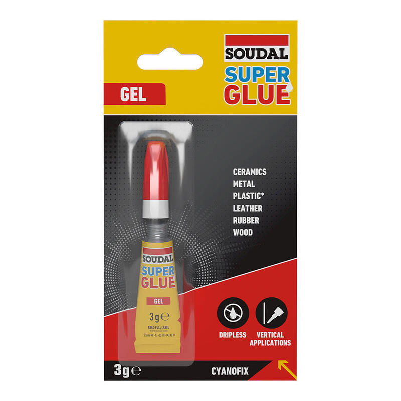 Pack De 6 Unidades - Super Glue Gel 3 G