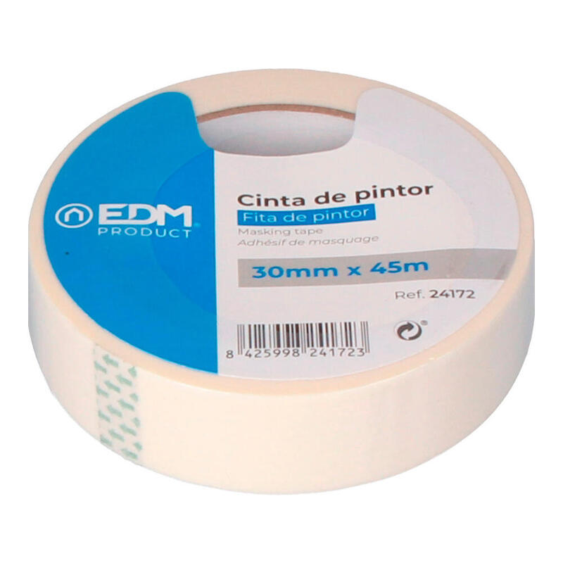 Pack De 8 Unidades - Cinta De Pintor "Kreep" 30 Mm X 45 M