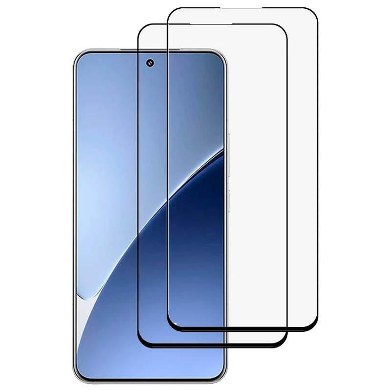 Pack X2 Protector De Cristal Templado Xiaomi 15t Full Screen 3d