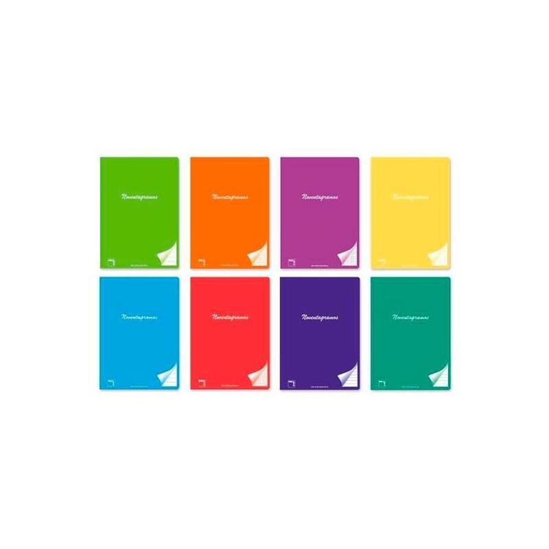 Pacsa Libreta Noventagramos 48 Hojas 4x4 Tapas Cartulina Plastificada A5+ 90gr 8 C/Surtidos -6u-