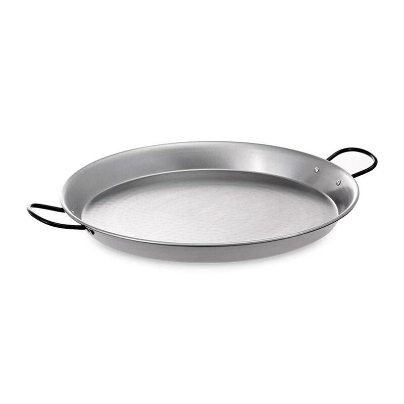 Paellera Tradicional De Acero Pulido Ø60 Cm (20 Personas)