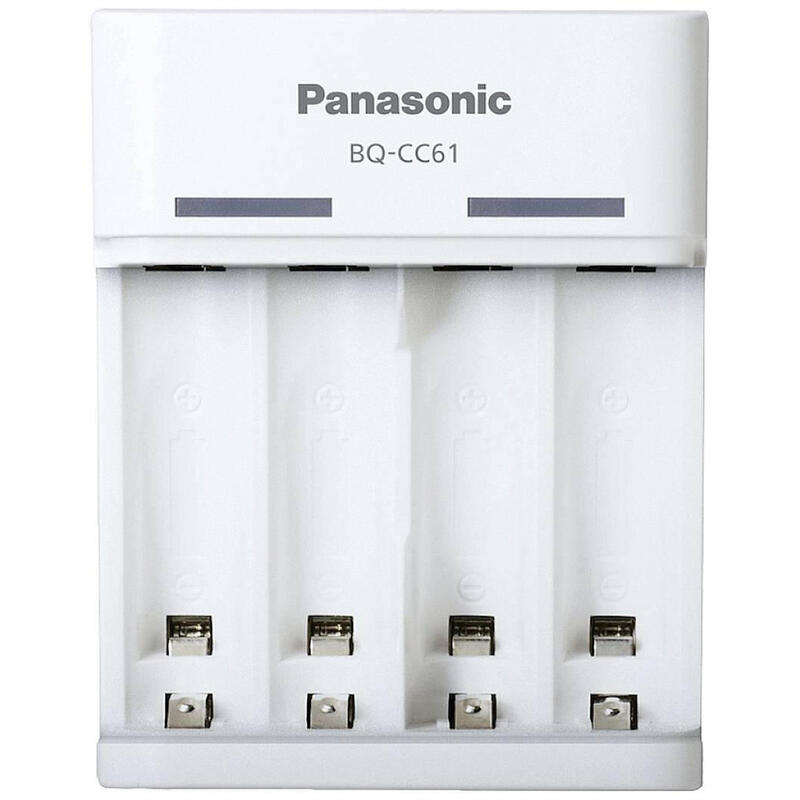 Panasonic Eneloop Cargador Básico Usb Bq-Cc61 Sin Baterías