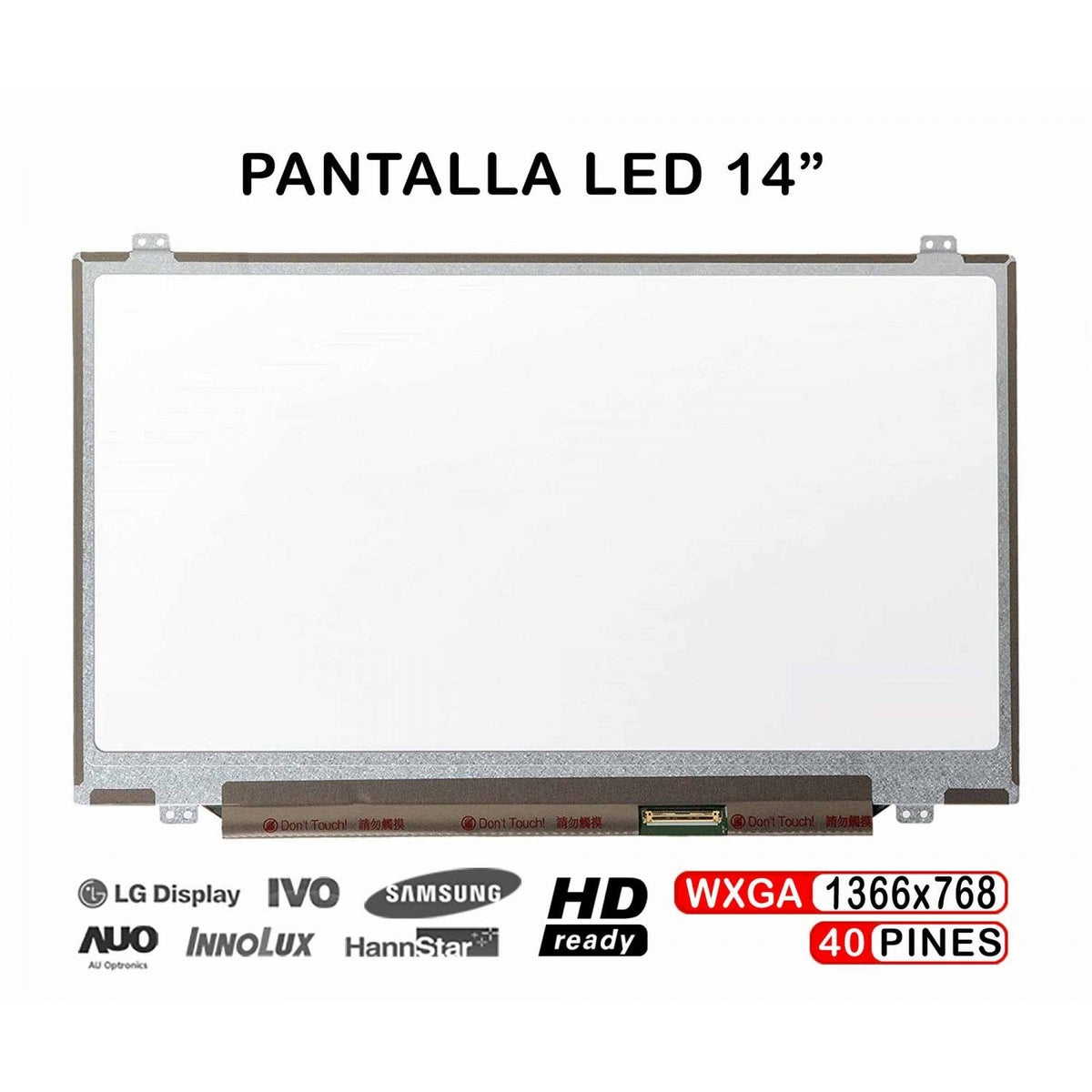 Pantalla Led De 14" Para Portátil Asus X450c